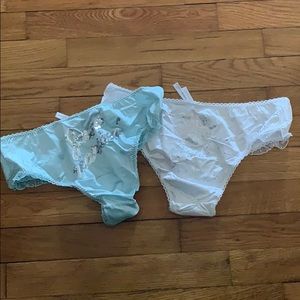 NWT Victoria Secret Bridal Panties